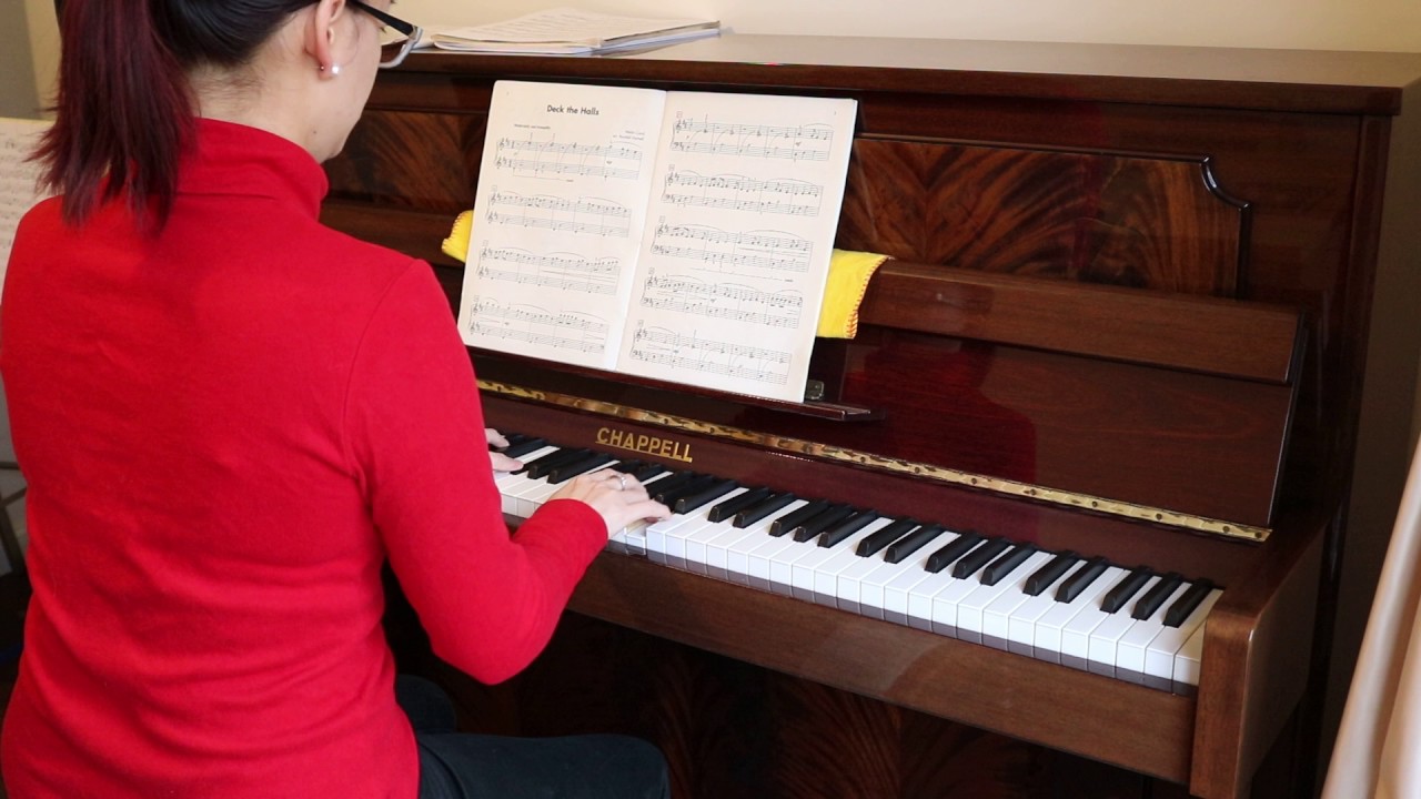 Deck The Halls - Piano solo