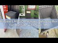 Review LHBGO Package Delivery Box for Outside with Sign, 48 Gallon Storage with Lockable Secure, Lar