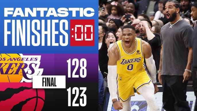 Westbrook's very own buzzer beater sends Lakers into an overtime win in  Toronto - BasketballBuzz