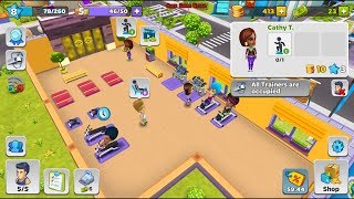 My Gym: Fitness Studio Manager (EN) - Build our own training center (Android Gameplay) screenshot 5