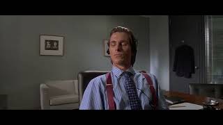 Patrick Bateman enjoy the music