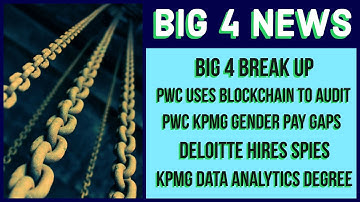 PwC Audits A Blockchain and Big 4 Accounting Firms Face A Breakup