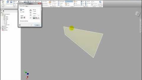 Making A Twisted Sheet Metal Part In Inventor