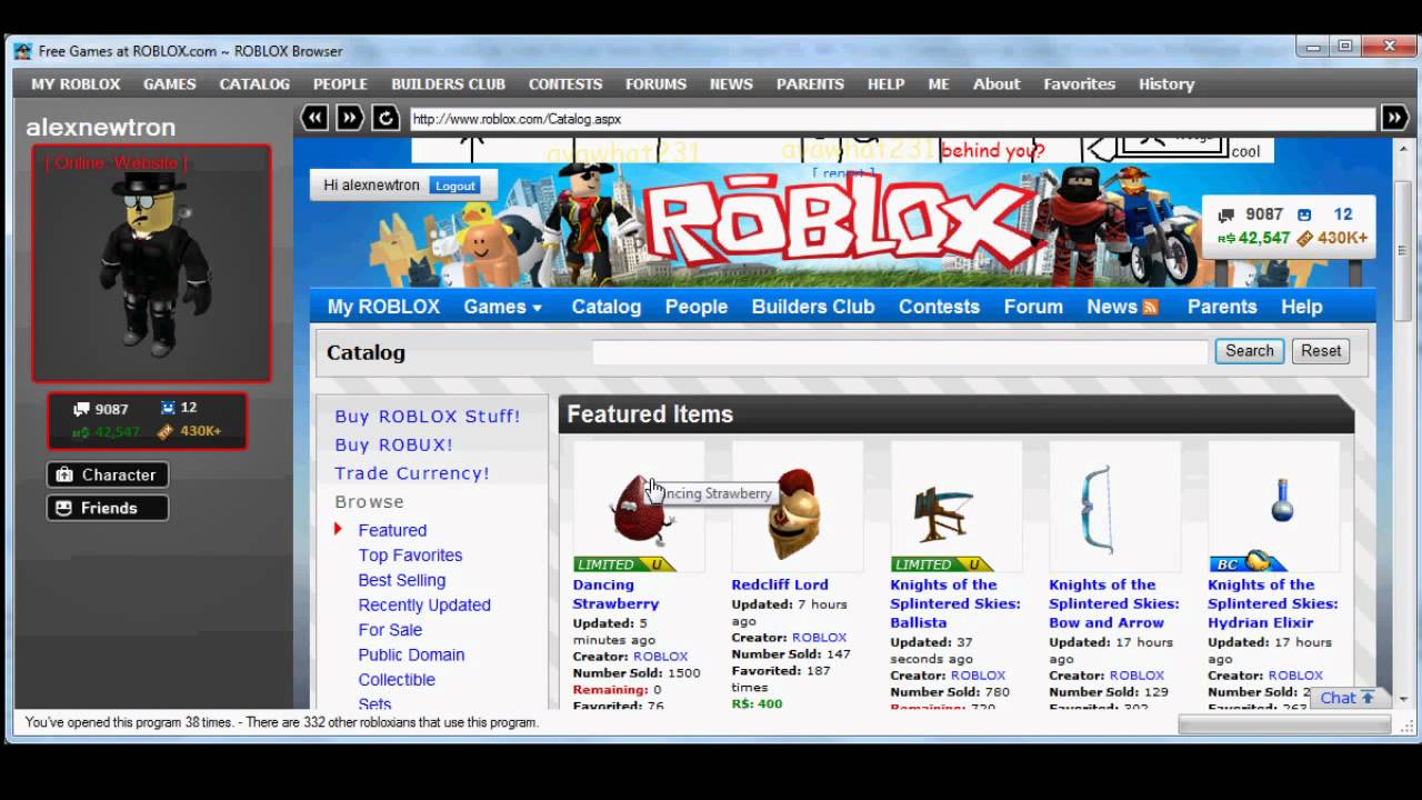 The Roblox Browser