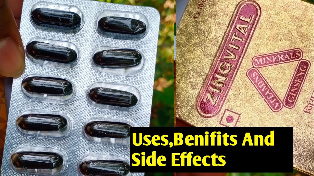 Vitamins,Minerals And Ginseng Capsule Uses,Benifits And Side Effects