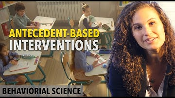 Antecedent Based Interventions | ABA