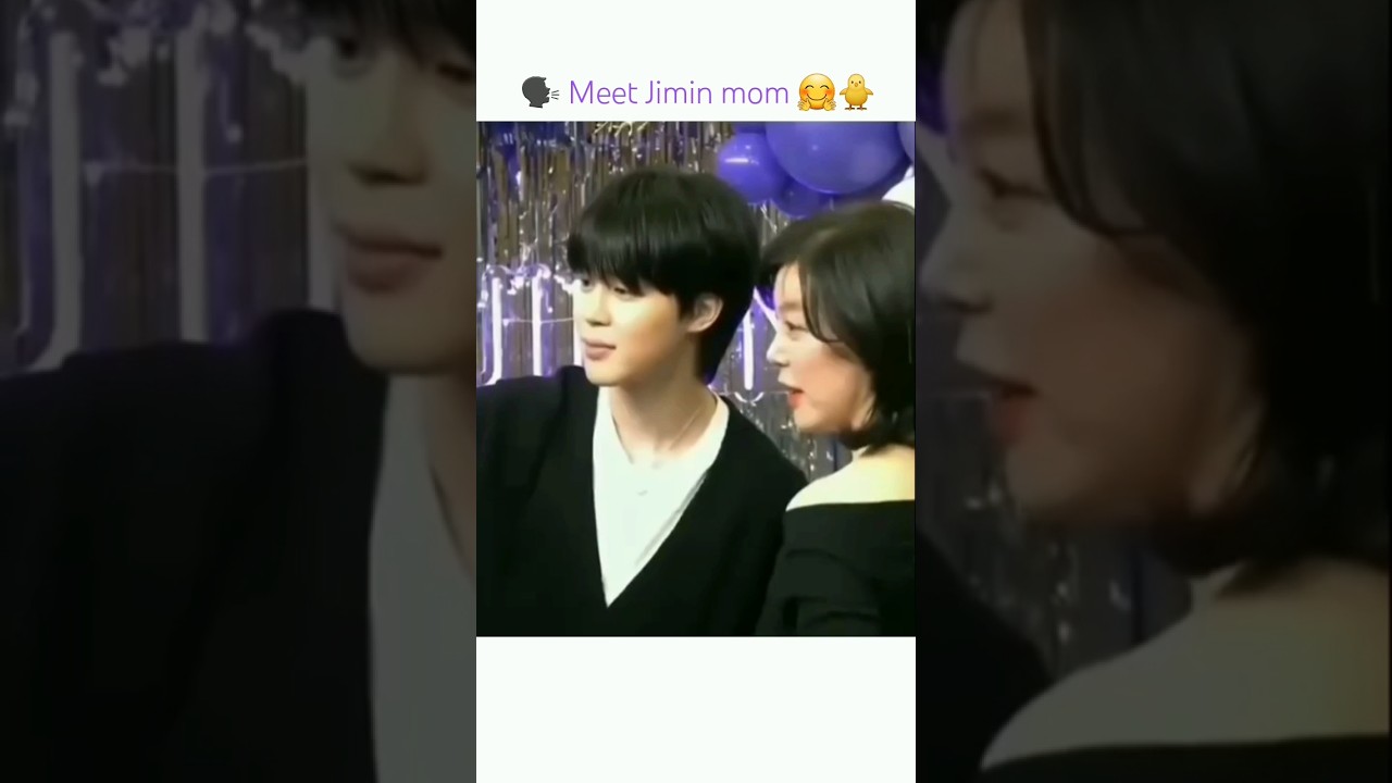 Meet Jimin mom 🤗 