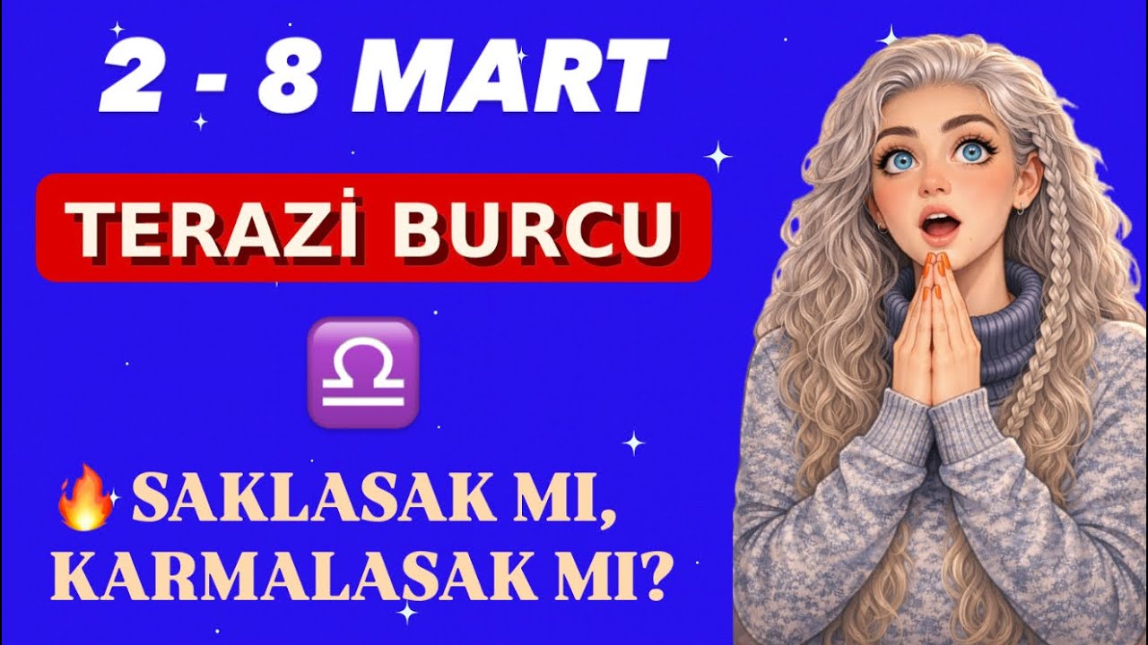 TERAZİ Burcu ♎️ | 2 - 8 Mart 2026 Haftalık Burç Yorumları | 3 Mart Başak Burcunda Ay Tutulması 🌕