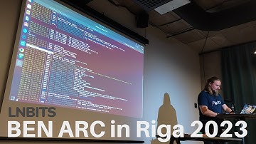 Ben Arc workshop on LNBits