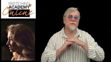 Course on Sketching Academy: Portrait in Negative Space