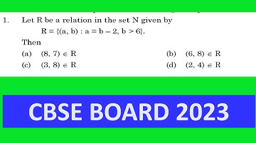 Let R be a relation in the set N given by R=(a, b):a=b -2,b 6 (a)(8,7)R(c)(3,8)R(b)(6,8)R(d)(2,4)R