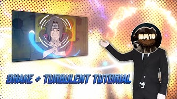 Shake + turbulence alightmotion tutorial | for AMVs