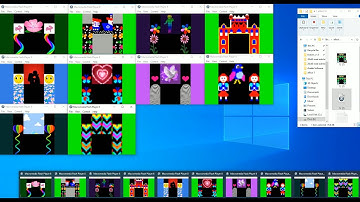 16x32 pixel 5 part multilayer 3D gate effects for T8000 part 5