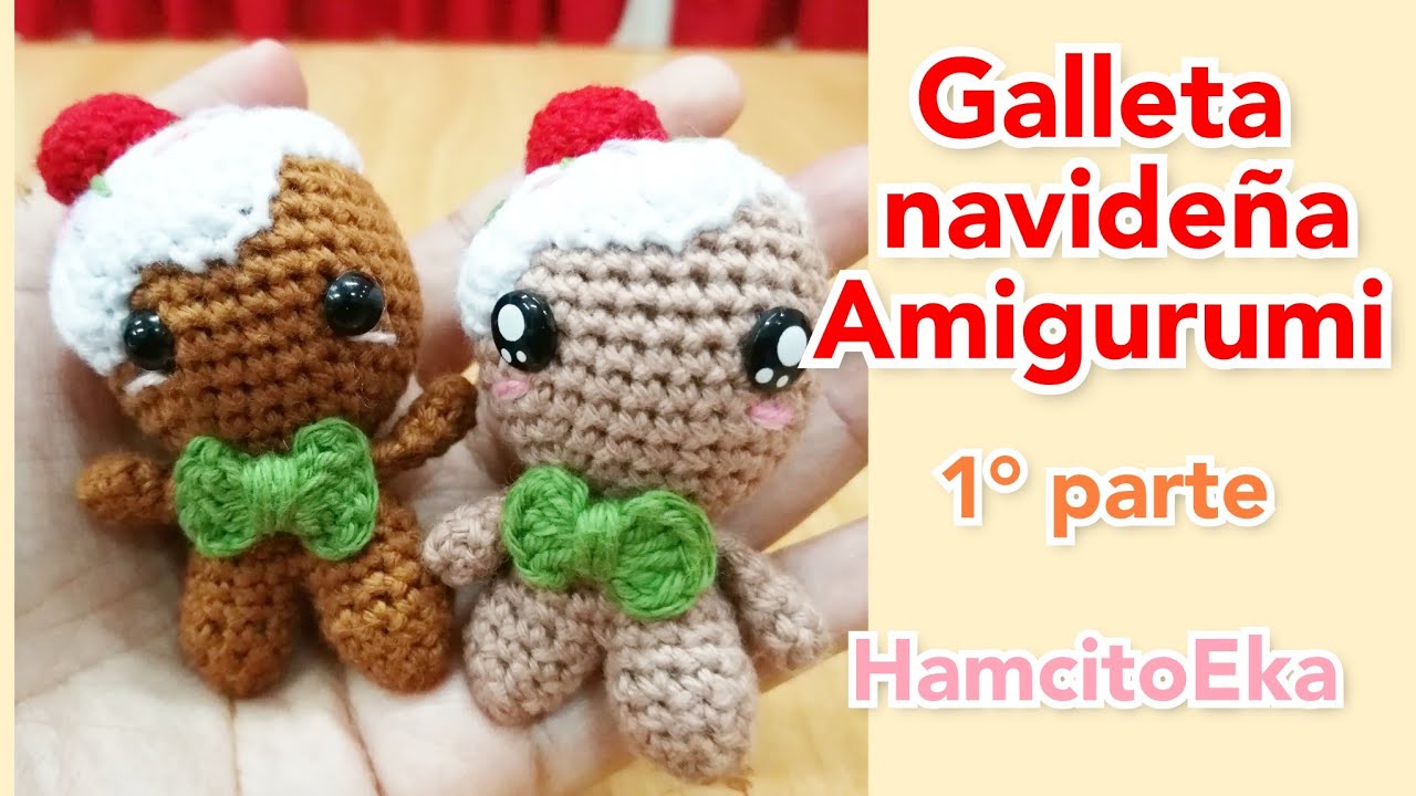 🎄GALLETA De Jengibre, Amigurumi De NAVIDAD A CROCHET 🧶