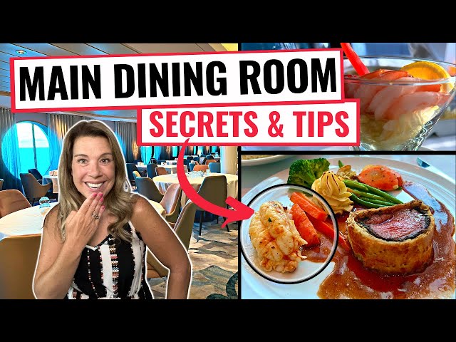 Beginner's guide to dining on a cruise - Cruiseable