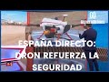 España Directo graba al dron de rescate Auxdron LFG