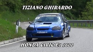 SALITA LEVICO VETRIOLO PANAROTTA 2024 | TIZIANO GHIRARDO | HONDA CIVIC E1 1600 | BY BELLUNOVIDEO