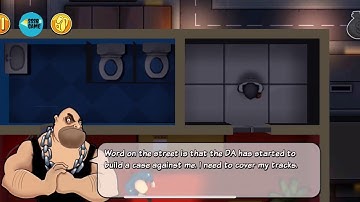 Robbery Bob: CHAPTER 2 - DOWNTOWN Level 14 , 100% iOS/Android Walkthrough