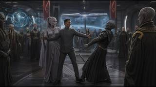 The Alien Diplomat Never Knew Her Human Bodyguard Came From a Deathworld—Then the Room Fell Silent
