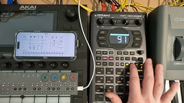 SP404 mk2 32.2 - Sequencing the SP404 mk2 with the OP-Z