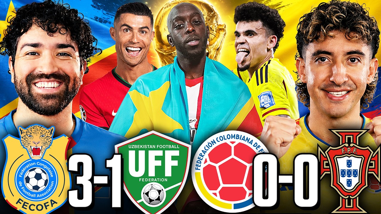 Group K Recap: DR CONGO ADVANCES! Colombia Tops the Group 🔥 Portugal Advances, Uzbekistan Eliminated