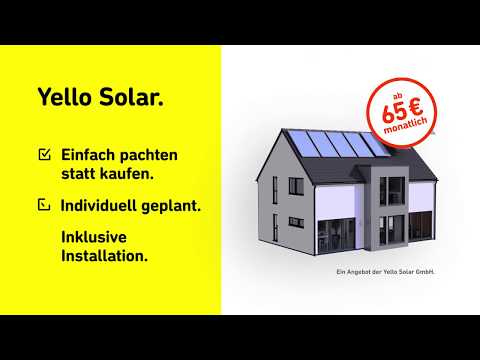 Yello digital Spot | Yello Solar | Solarstrom einfach selbst produzieren