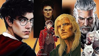 Harry Potter React To Harry As Geralt/Реакция Гп На Гарри Это Геральт. На Заказ