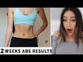 NEW 2 Weeks Shred Before After Results | Realistic results #chloetingchallenge