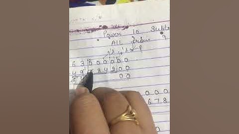 Power 10 subtraction - All from 9 last from 10