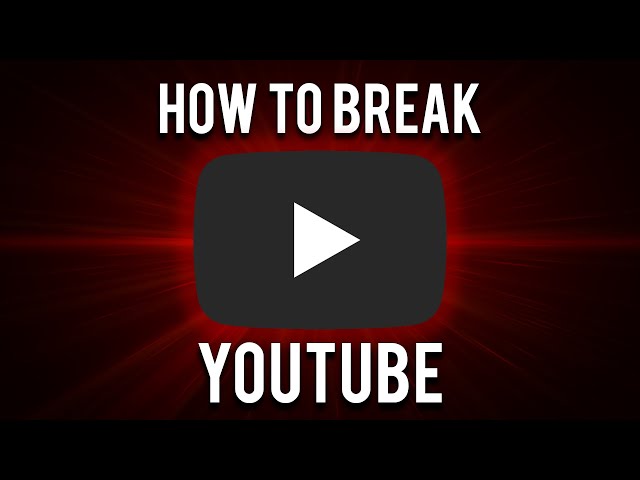 How to Break YouTube (Copyright Claim your own video) class=