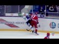 Лучшие силовые регулярного сезона 2013-2014 / KHL Top 10 hits of 2013/2014 regular season