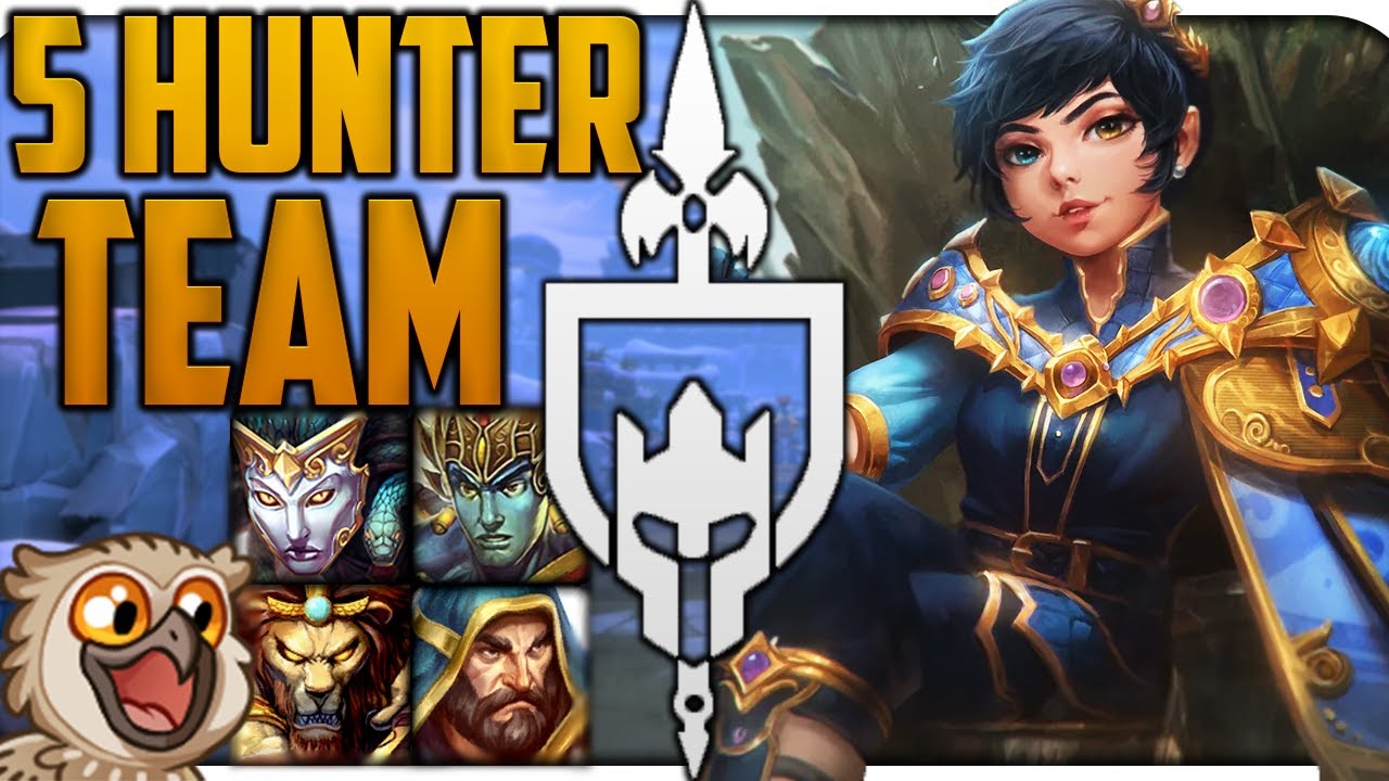 5X HUNTER TEAM LEADS TO QUICKEST TITAN KILL OF ALL TIME! - Smite