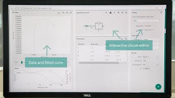 Full battery test suite on VIONIC powered by INTELLO (EIS data fitting & battery cycling test)