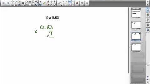 Math Video Training Course 1: Lesson 4-1: Multiplying Decimals by Whole Numbers