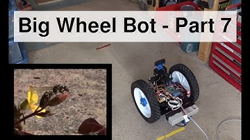 Insect Like Navigation and Distance Measurements using Camera - Big Wheel Bot #7