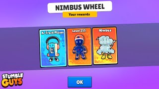 I Want NIMBUS & A-TRACK PLAYER 🌩📻 SPECIAL SKIN | NIMBUS & RETRO WHEEL - Stumble Guys