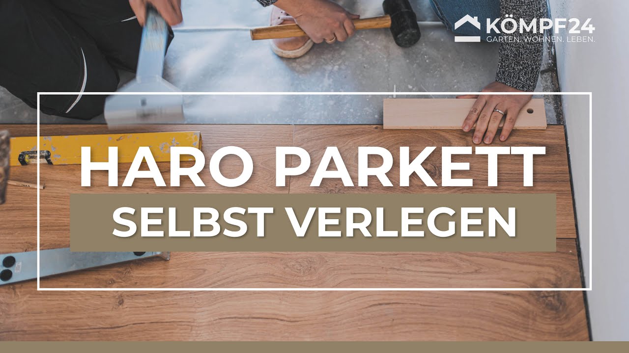 Haro Parkett mit TopConnect selbst verlegen wie ein Profi