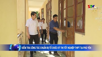 Kiểm tra công tác chuẩn bị tổ chức kỳ thi tốt nghiệp THPT tại Phù Yên