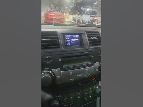 2008 Toyota Highlander Clock set#automobile#toyota#highlanders - YouTube