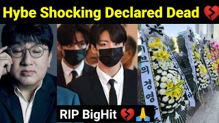 BTS \u0026 Hybe Shocking Declared Dead 💔 | BigHit Funeral 😭