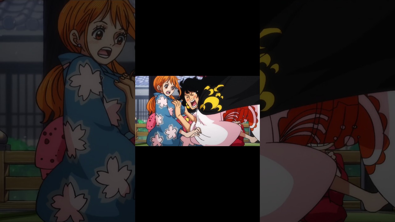 Nami Punched Momonosuke ~ One Piece Episode 1079