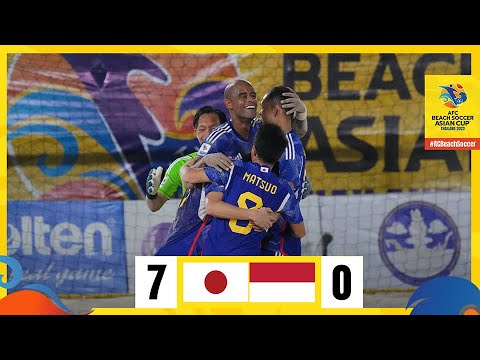 #ACBeachSoccer2023 - Full Match - Group C | Japan vs Indonesia