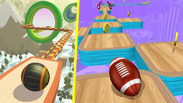 Going Balls Vs Action Balls All Levels Gameplay Android iOS #92