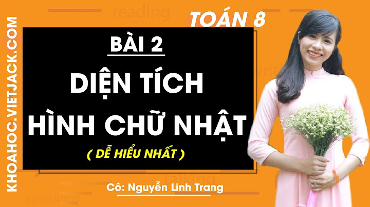 Bài tập toán 8 diện tích hình chữ nhật năm 2024