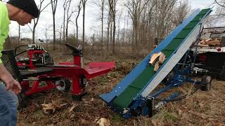Wolfe Ridge 28 Manufacturing & Range Road RR502 Stand Alone Conveyor! Firewood Processing!
