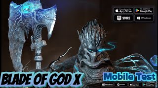 Blade of God X: Chaos Character Test