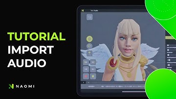 Naomi Animation - How to Import Audio in Your Scene