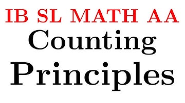 The Fundamental Counting Principle | IB SL Math AA