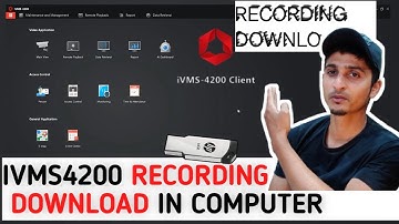 How to Download Recording Footage From IVMS4200 | New IVMS4200 Software Recording Backup