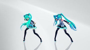 【MMD TEST】ヒアソビ / Hiasobi - PHYSICS TEST (TDA DEFAULT MIKU)